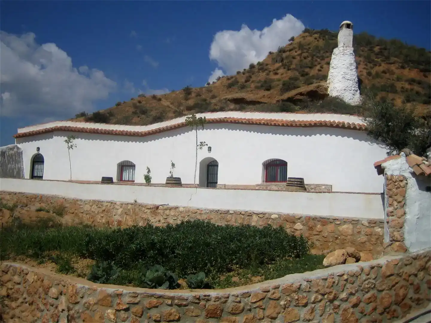 Exterior view of Flat for rent in Cortes y Graena  with Private garden, Furnished and Balcony