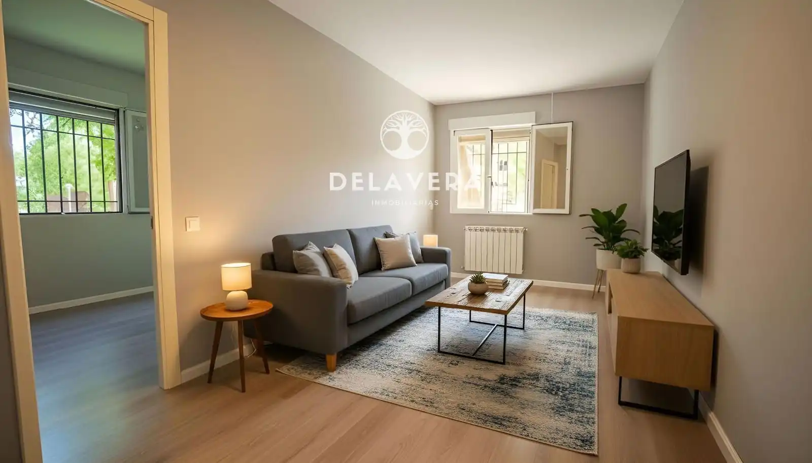 Sala d'estar de Pis en venda en Móstoles amb Aire condicionat, Calefacció i Terrassa