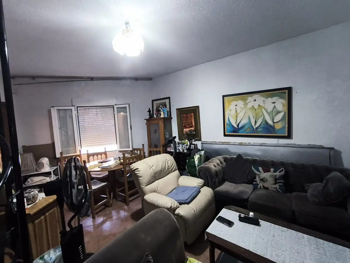 Sala d'estar de Casa o xalet en venda en Santa Olalla amb Aire condicionat, Calefacció i Terrassa