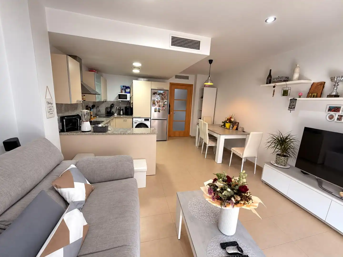 Apartament amb terrassa en venda a Centre