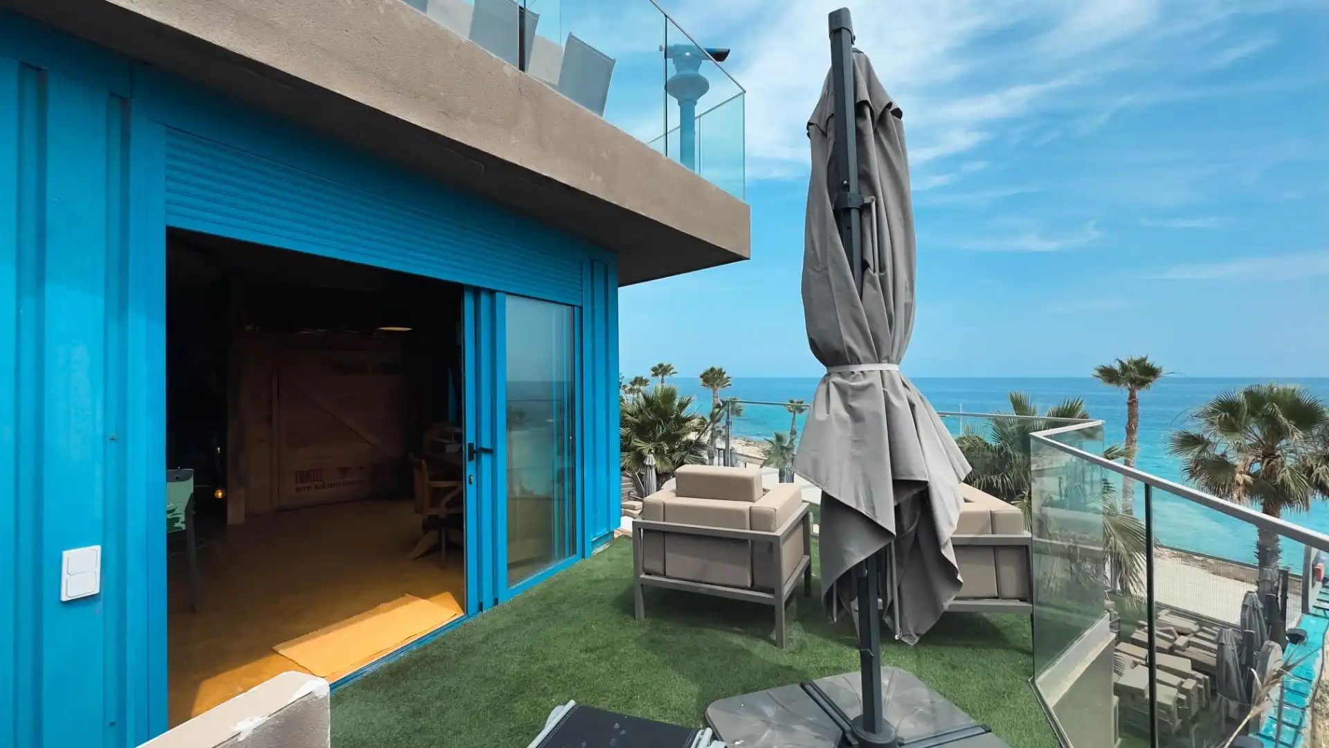 Terraza de Casa o chalet en venta en Villajoyosa / La Vila Joiosa con Aire acondicionado, Jardín privado y Terraza