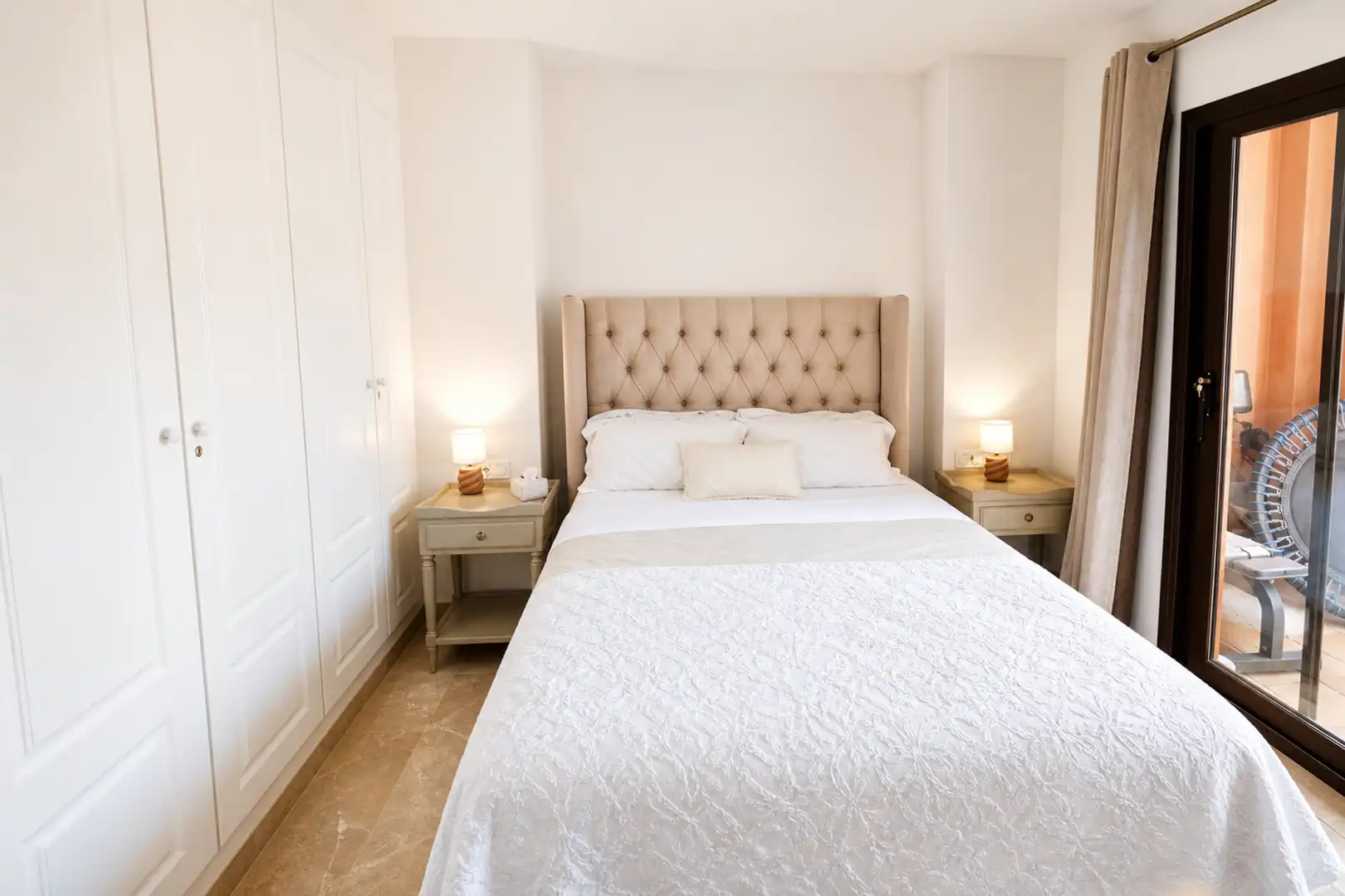 Bedroom of Apartments for sale in Manilva  with Air Conditioner, Terrace and Storage room