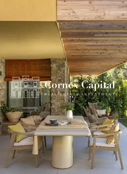 Exterior view of Detached homes for rent in Regencós  with Air Conditioner, Heating and Private garden