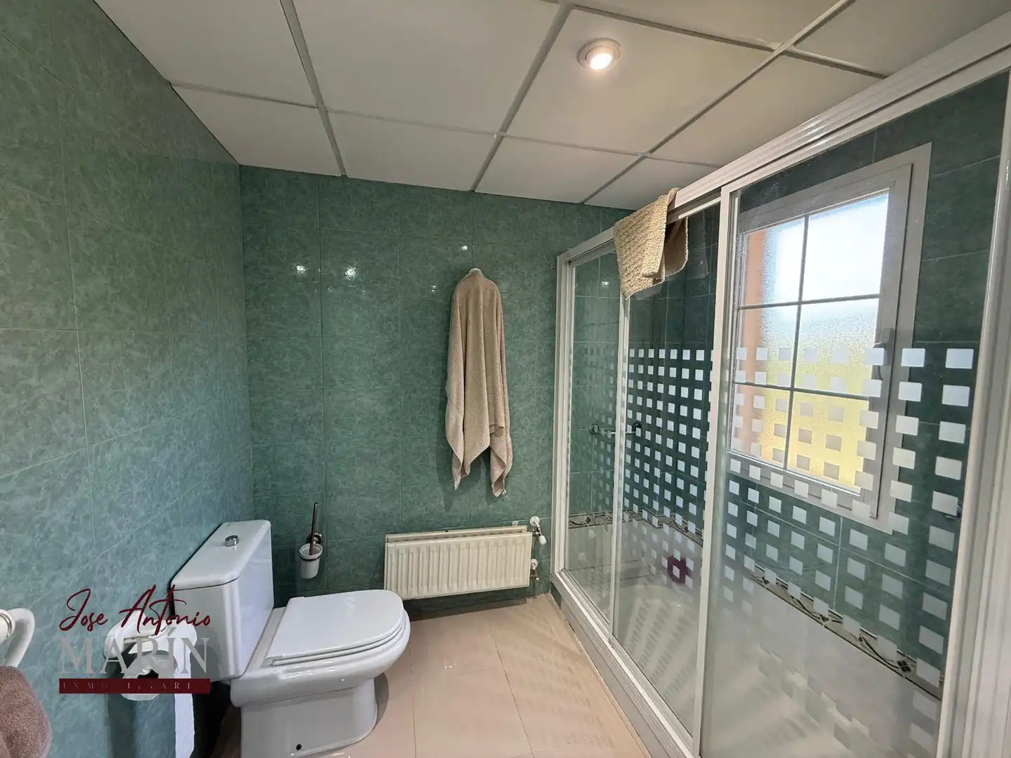 Baño de Casa o chalet en venta en Badajoz con Aire acondicionado, Calefacción y Jardín privado