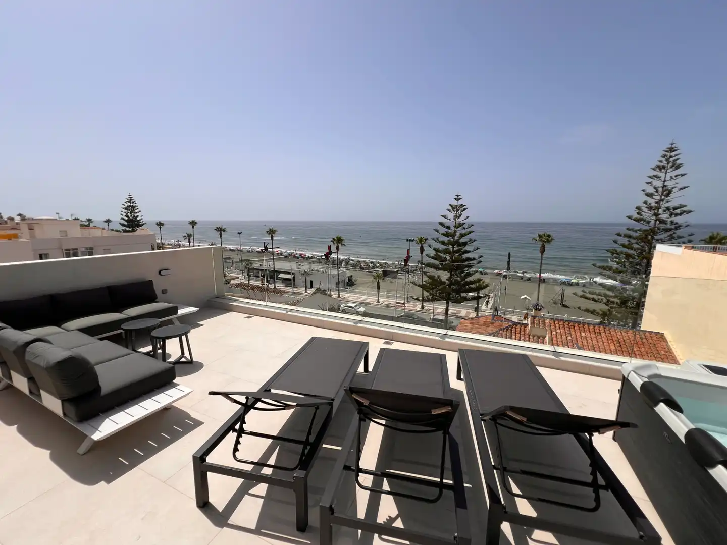 Terraza de Ático en venta en Torrox con Terraza, Amueblado y Horno