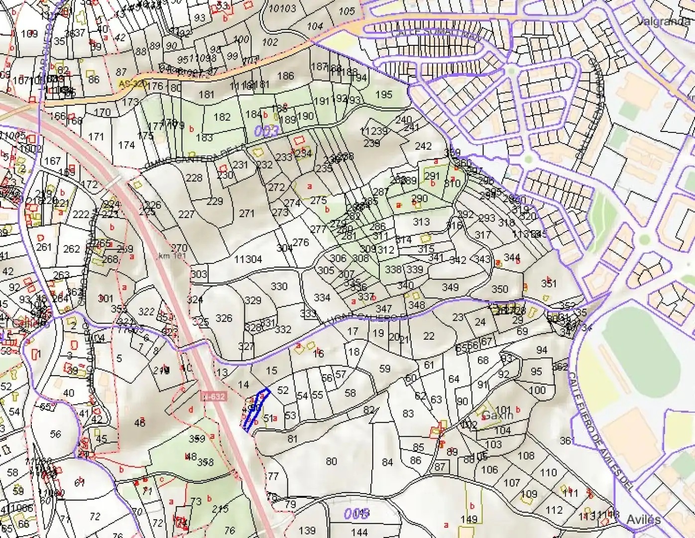 Terreno en venta en Camino de Gaxín, El Carbayedo - El Quirinal