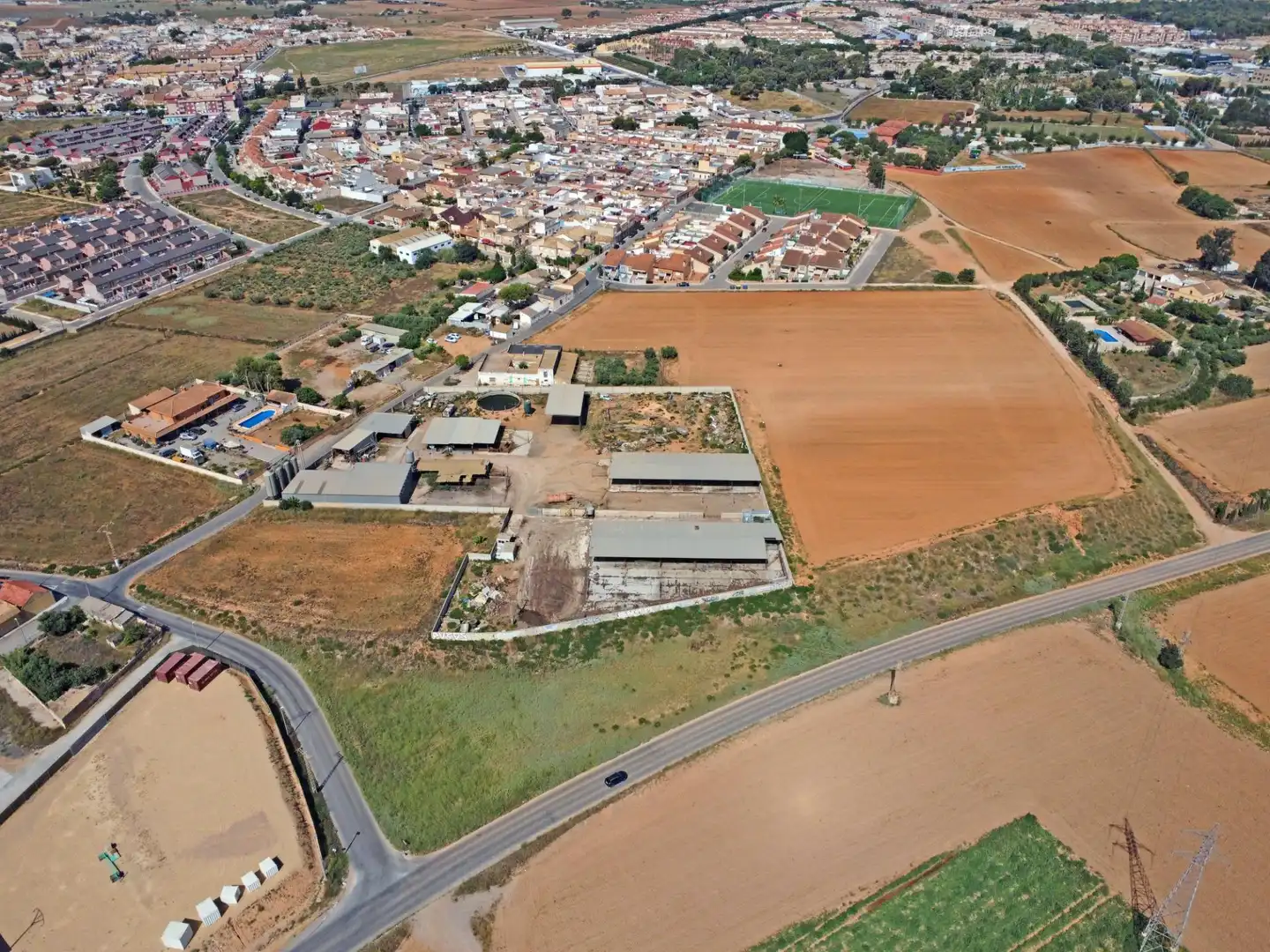 Vista exterior de Finca rústica en venda en Cartagena amb Jardí privat