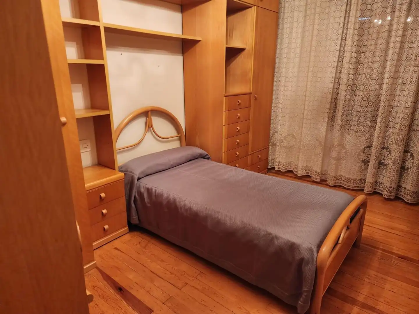 Bedroom of Flat for sale in Jaca  with Terrace, Storage room and Furnished