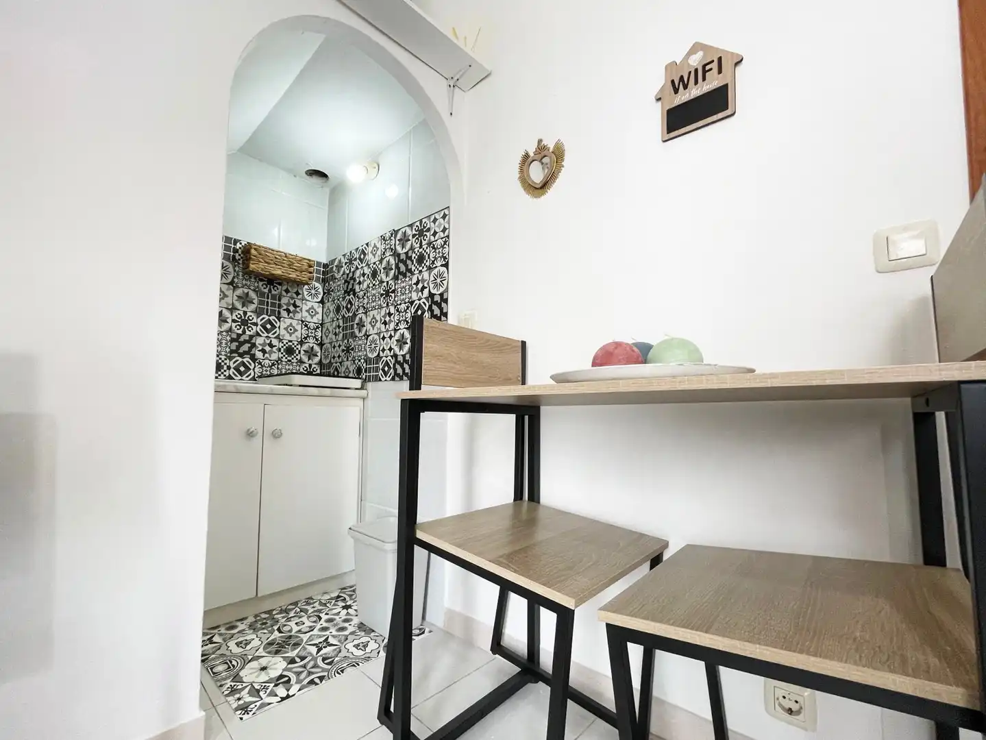Cocina de Casa o chalet en venta en Frigiliana con Terraza y Amueblado