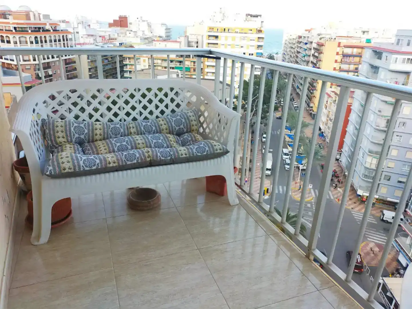 Terrasse von Wohnung zum Verkauf in Cullera mit Ofen, Waschmaschine und Balkon