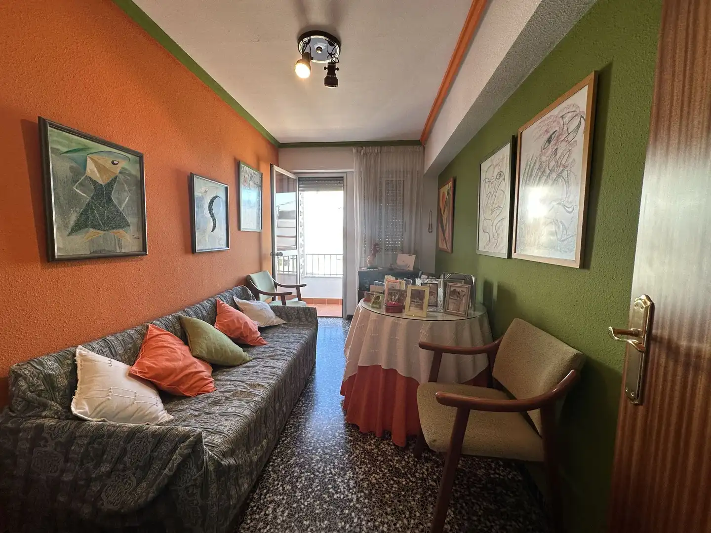 Sala de estar de Piso en venta en Ontinyent con Calefacción y Trastero