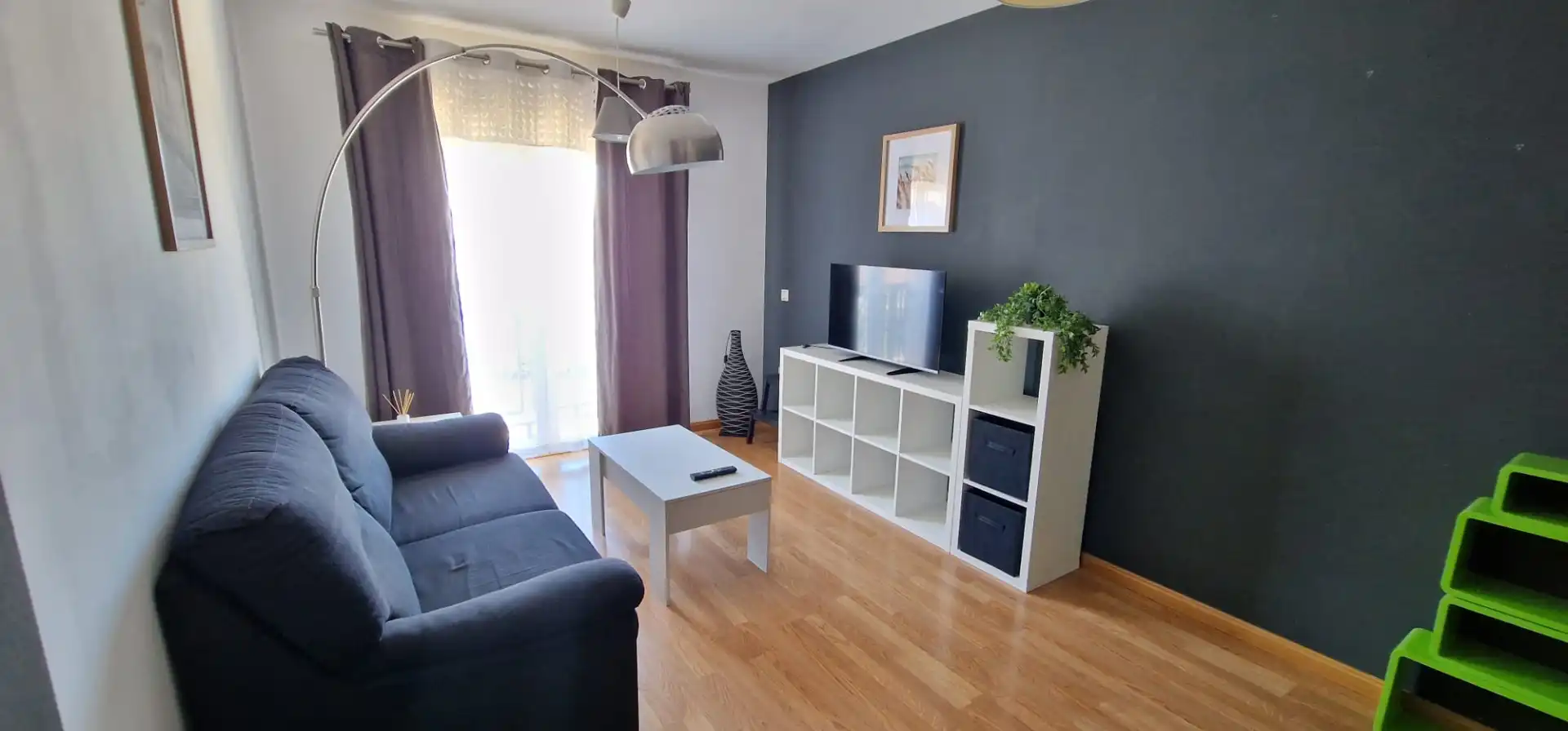 Living room of Flat for sale in Poblete  with Heating, Terrace and Storage room