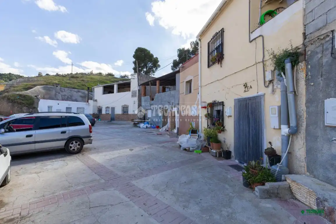 Exterior view of Houses for sale in Olula del Río  with Air Conditioner