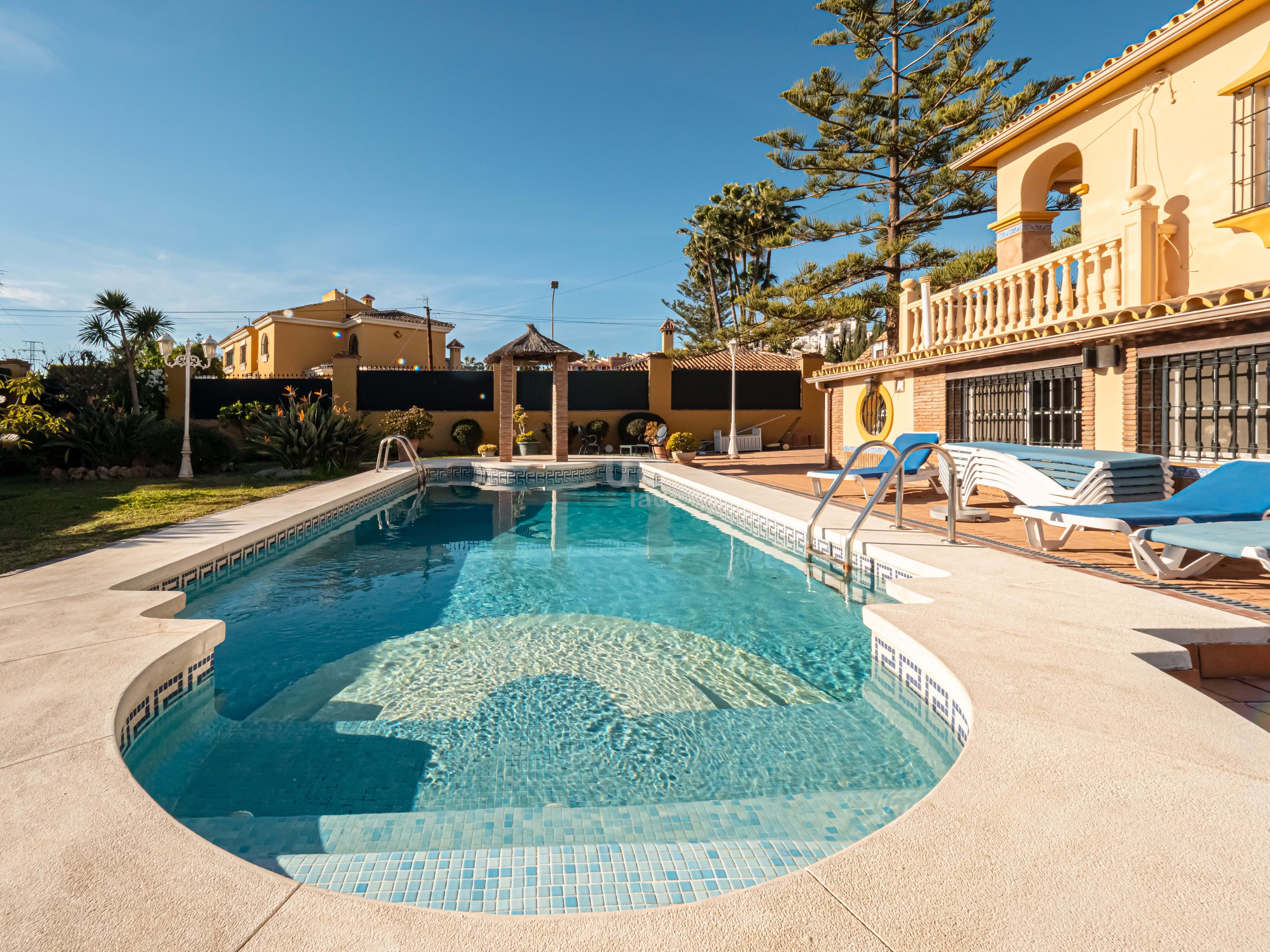 Piscina de Casa o xalet en venda en Rincón de la Victoria amb Aire condicionat, Calefacció i Terrassa