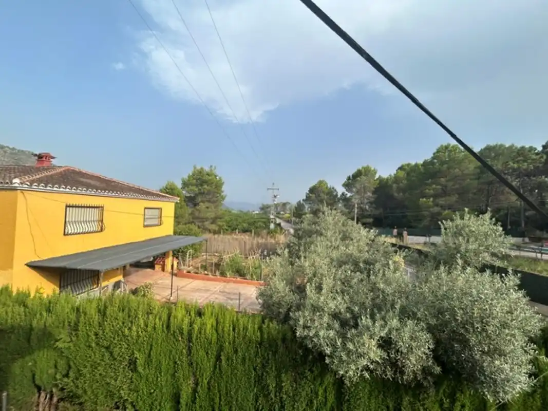 Vista exterior de Casa o xalet en venda en Palma de Gandia amb Aire condicionat, Terrassa i Piscina
