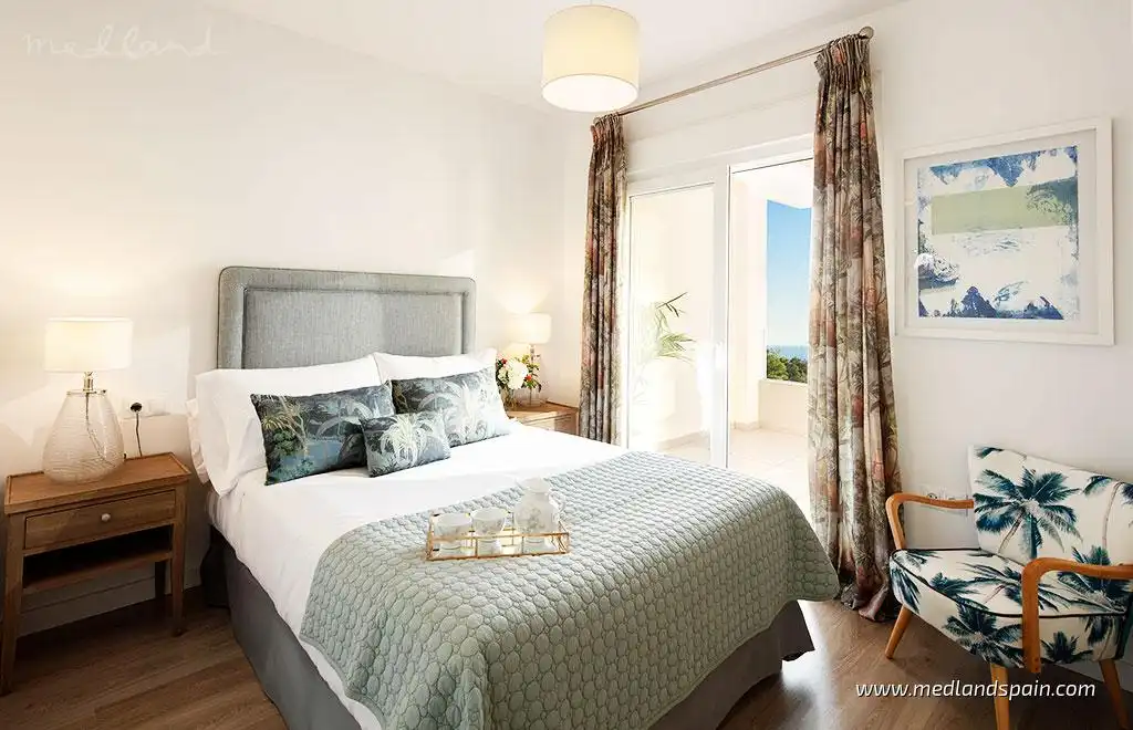 Dormitori de Apartament en venda en Marbella amb Aire condicionat, Calefacció i Terrassa
