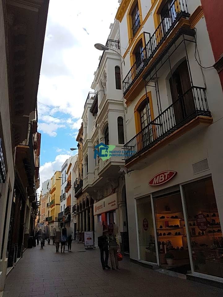 Exterior view of Premises for sale in  Sevilla Capital  with Air Conditioner