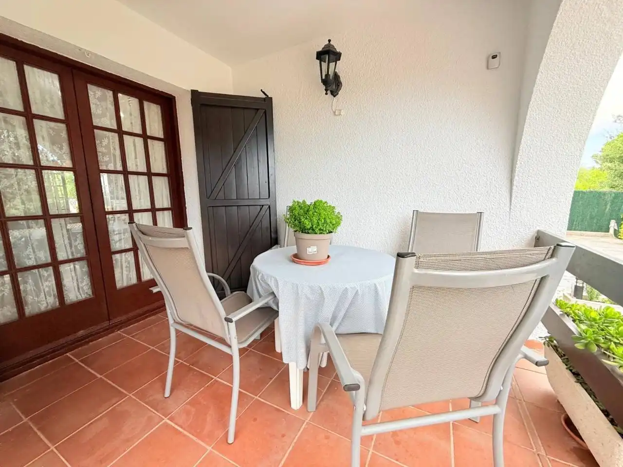 Terraza de Casa o chalet en venta en Riells i Viabrea con Aire acondicionado, Calefacción y Jardín privado