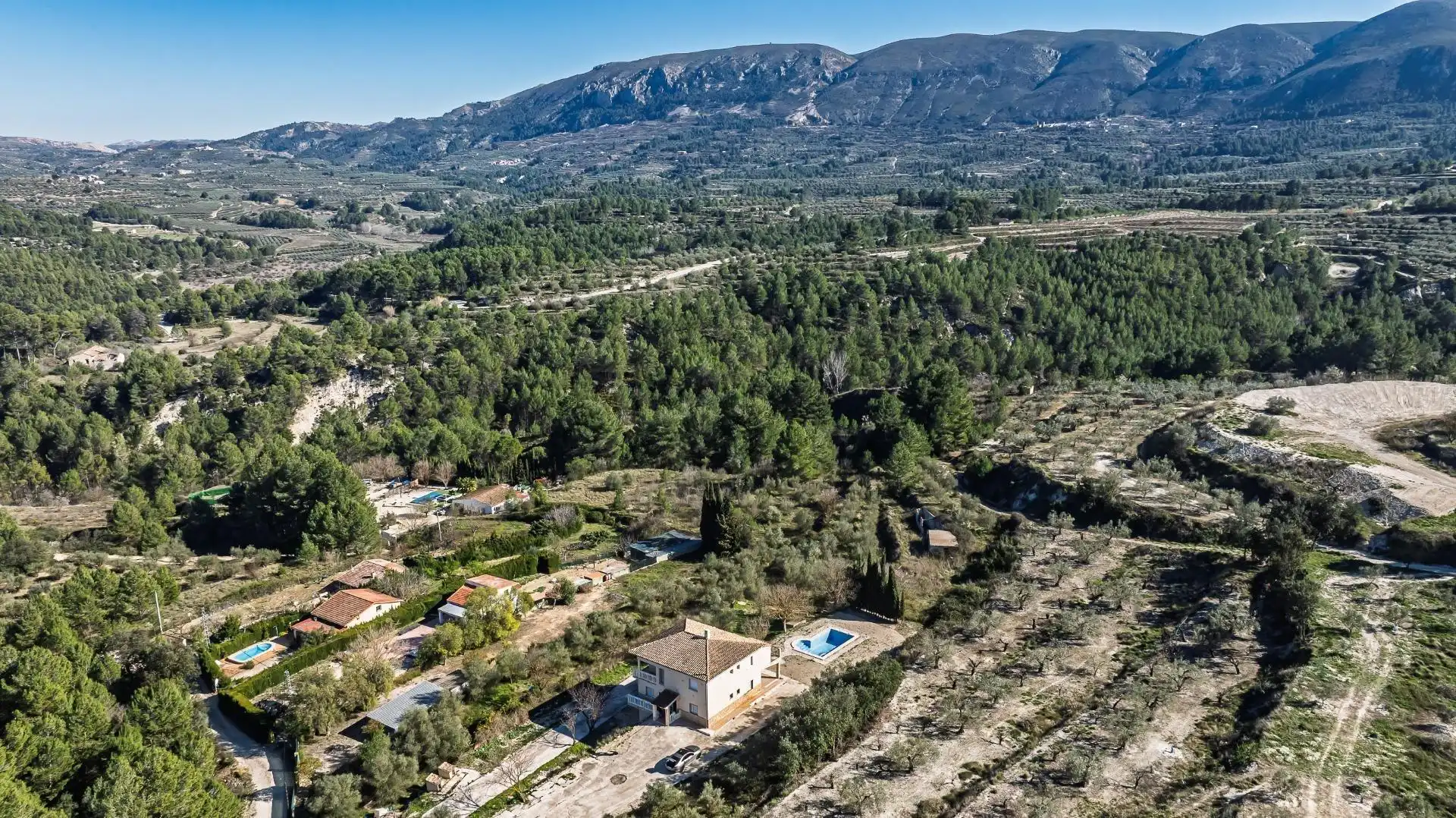 Vista exterior de Finca rústica en venda en Planes amb Calefacció, Jardí privat i Terrassa