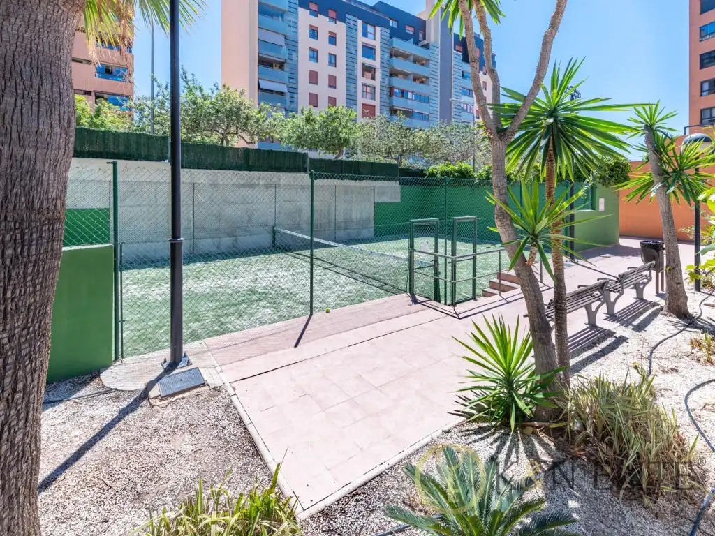 Exterior view of Flat for sale in Alicante / Alacant  with Air Conditioner, Private garden and Terrace
