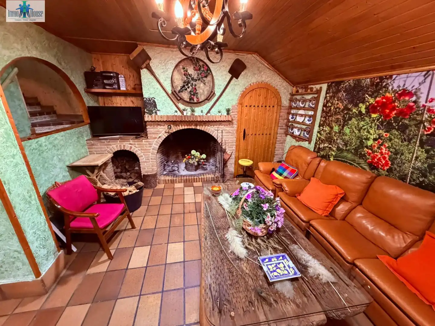 Living room of Detached homes for sale in Albacete  with Air Conditioner, Heating and Terrace
