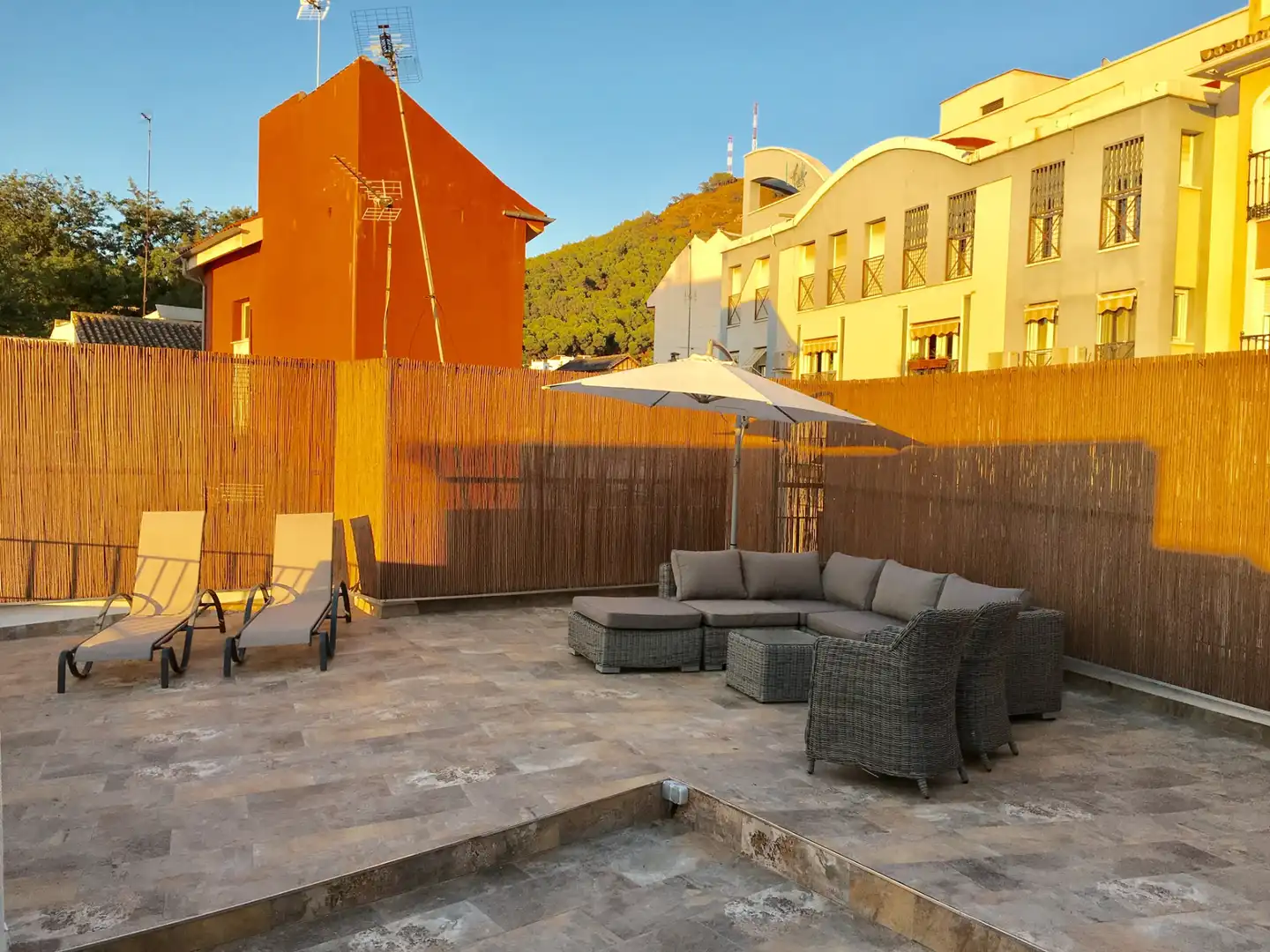 Terraza de Casa o chalet de alquiler en Málaga con Aire acondicionado, Terraza y Amueblado