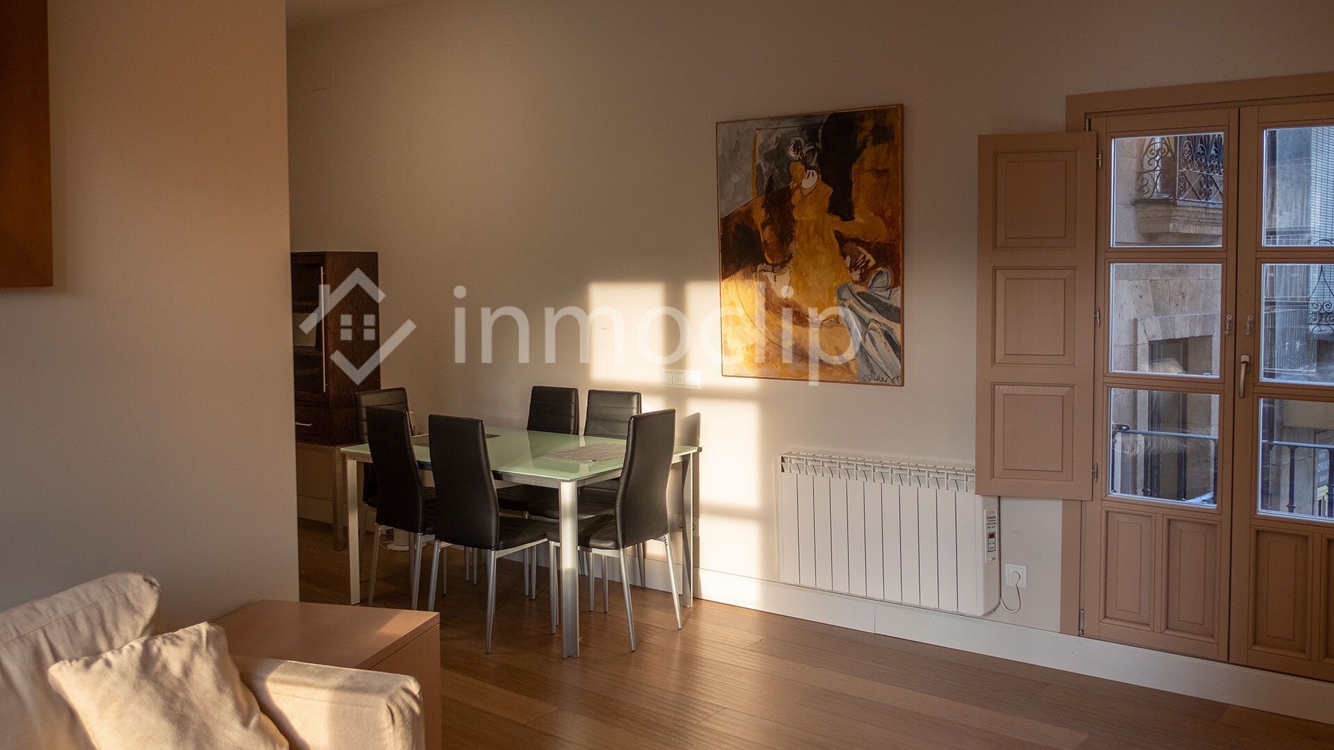 Living room of Apartment for sale in Salamanca Capital  with Heating and Furnished
