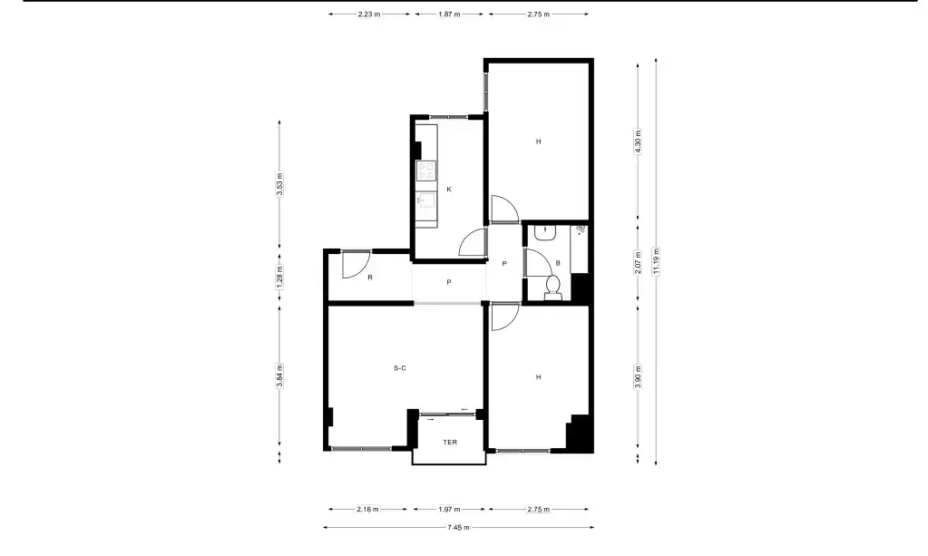 Piso en venta en C/ Hernández Malillos , Zona Avenida al Vedat