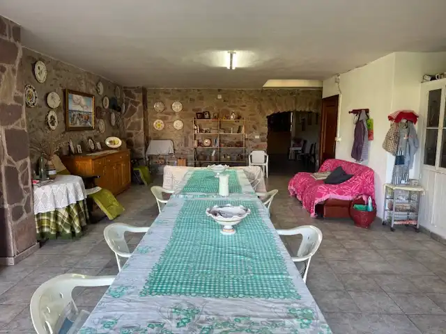 Comedor de Finca rústica en venta en Eslida con Terraza, Amueblado y Horno