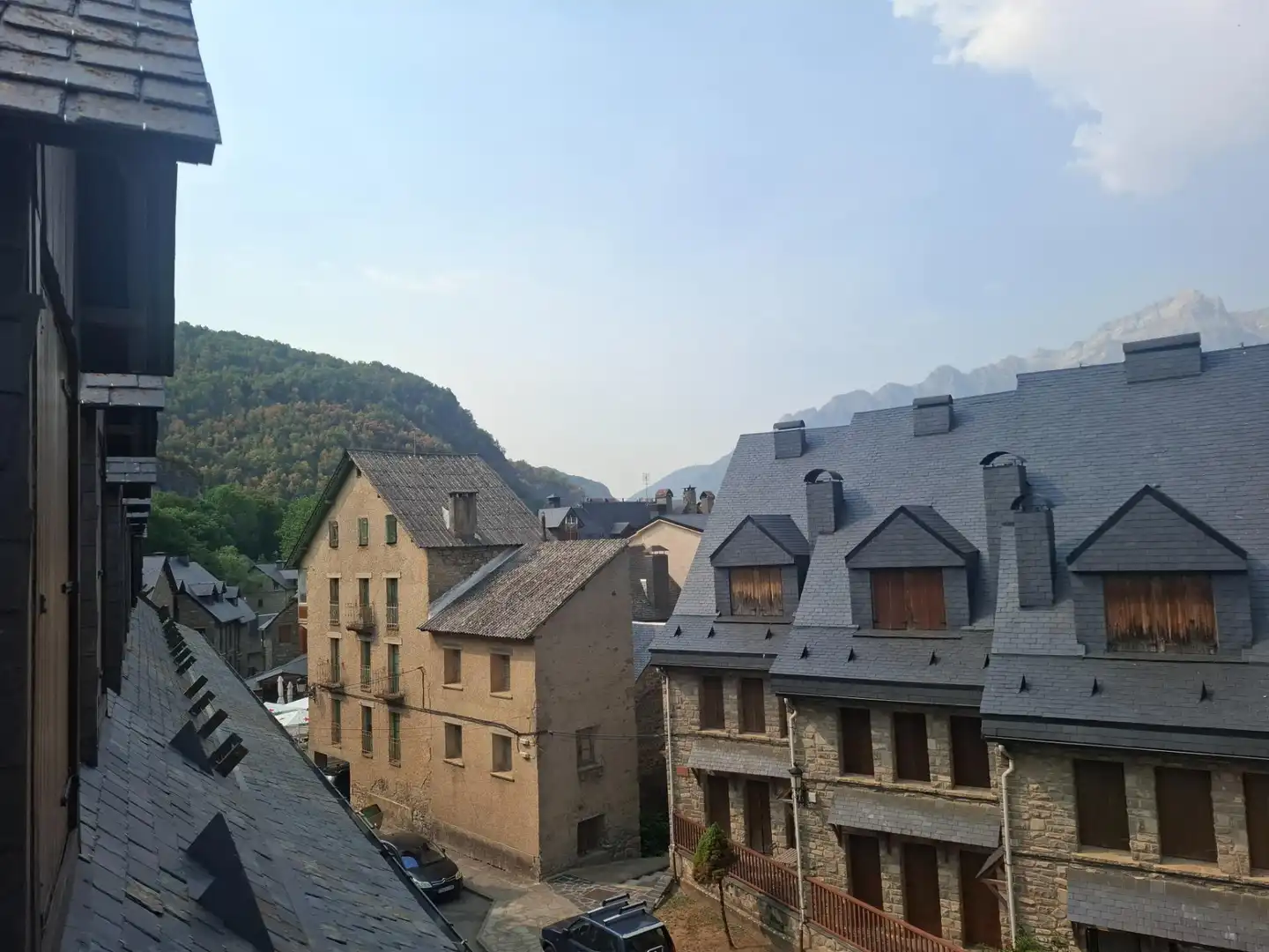 Vista exterior de Piso en venta en Panticosa con Calefacción, Parquet y Amueblado
