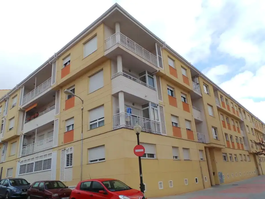 Vista exterior de Piso en venta en Ibi con Balcón