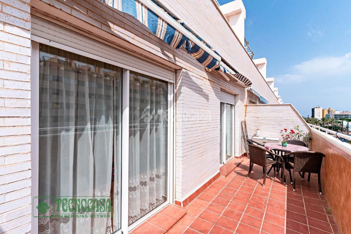 Terrace of Flat for sale in Roquetas de Mar