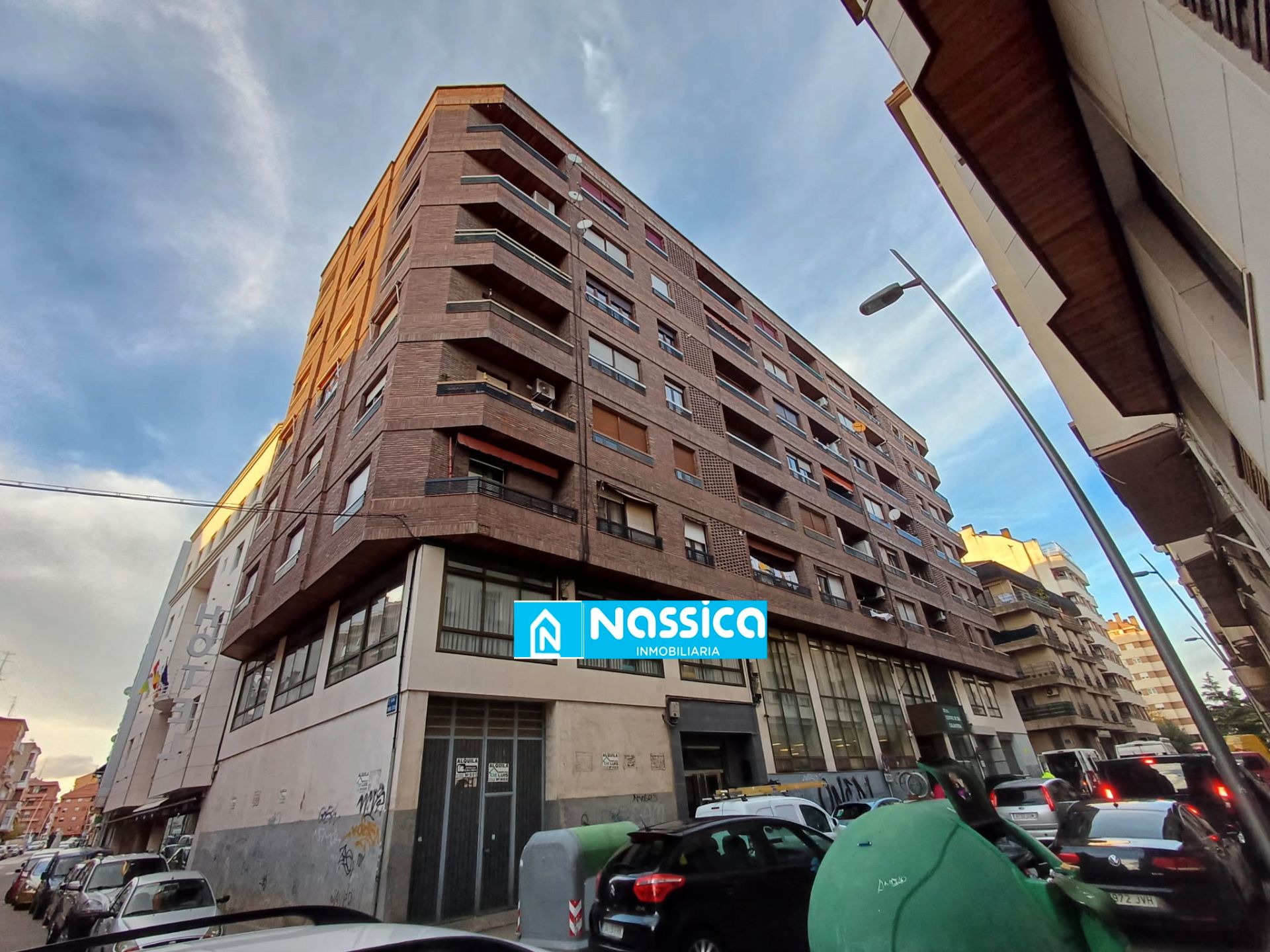 Vista exterior de Pis en venda en Calahorra amb Calefacció, Parquet i Terrassa