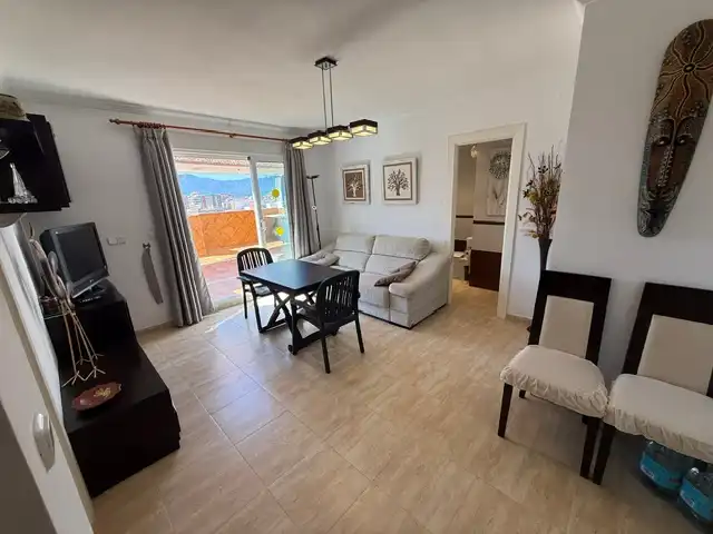Sala de estar de Ático en venta en Cullera con Aire acondicionado y Terraza