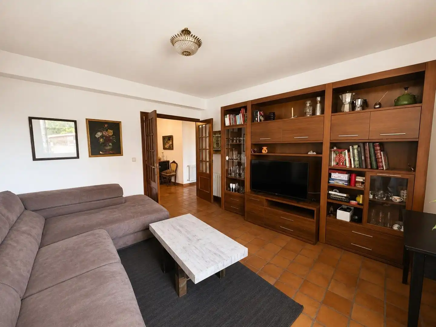 Living room of Country homes for sale in Vilanova de Arousa  with Air Conditioner and Heating