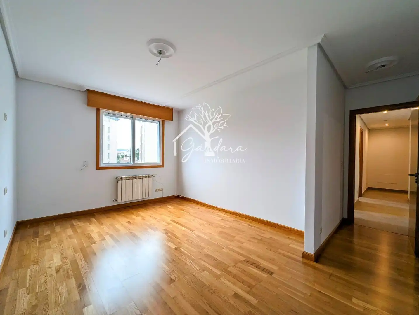 Bedroom of Flat for rent in Narón  with Heating, Parquet flooring and Terrace
