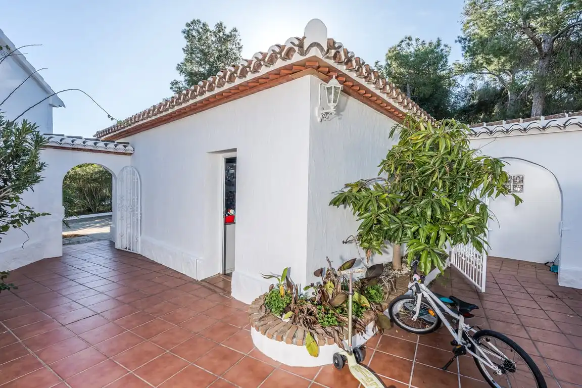 Jardín de Casa o chalet en venta en Jávea / Xàbia con Aire acondicionado, Jardín privado y Terraza