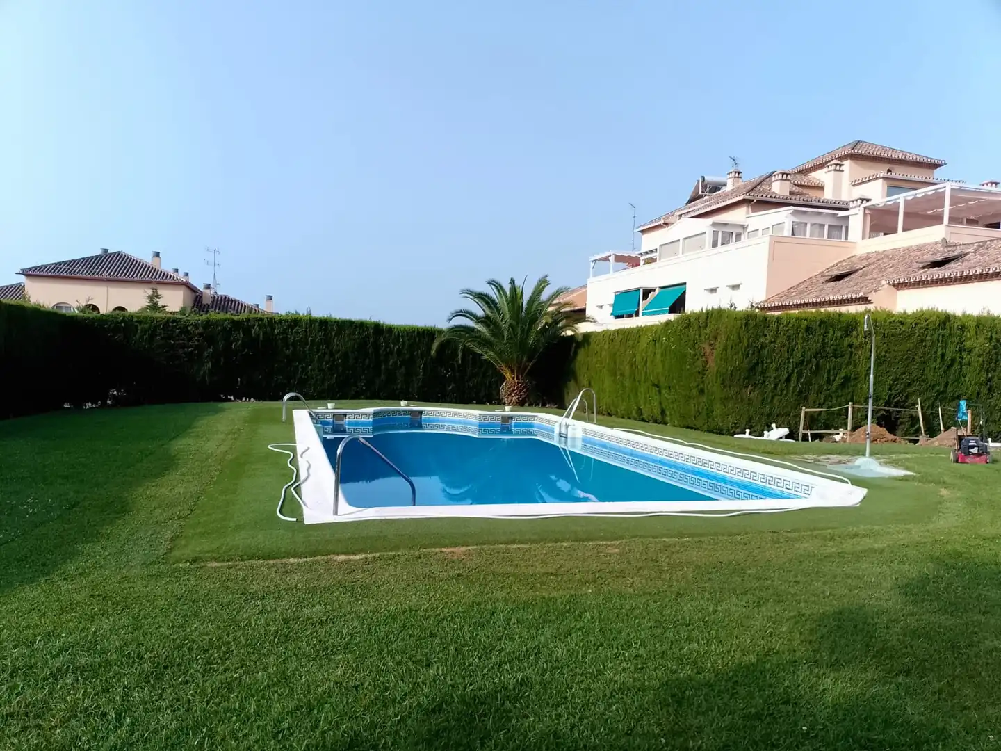 Piscina de Planta baixa en venda en Estepona amb Jardí privat, Terrassa i Piscina