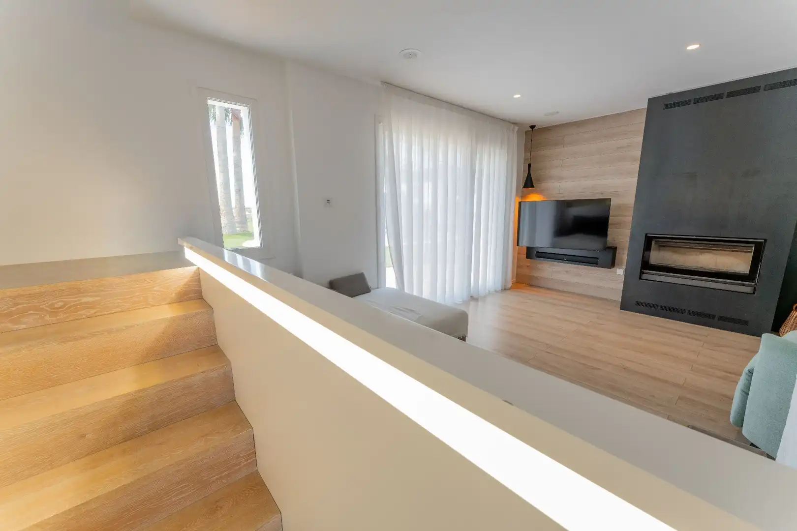 Sala de estar de Casa o chalet en venta en Petrer con Aire acondicionado, Calefacción y Jardín privado