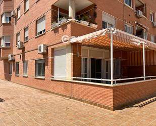 Exterior view of Flat for sale in  Almería Capital  with Air Conditioner, Terrace and Swimming Pool