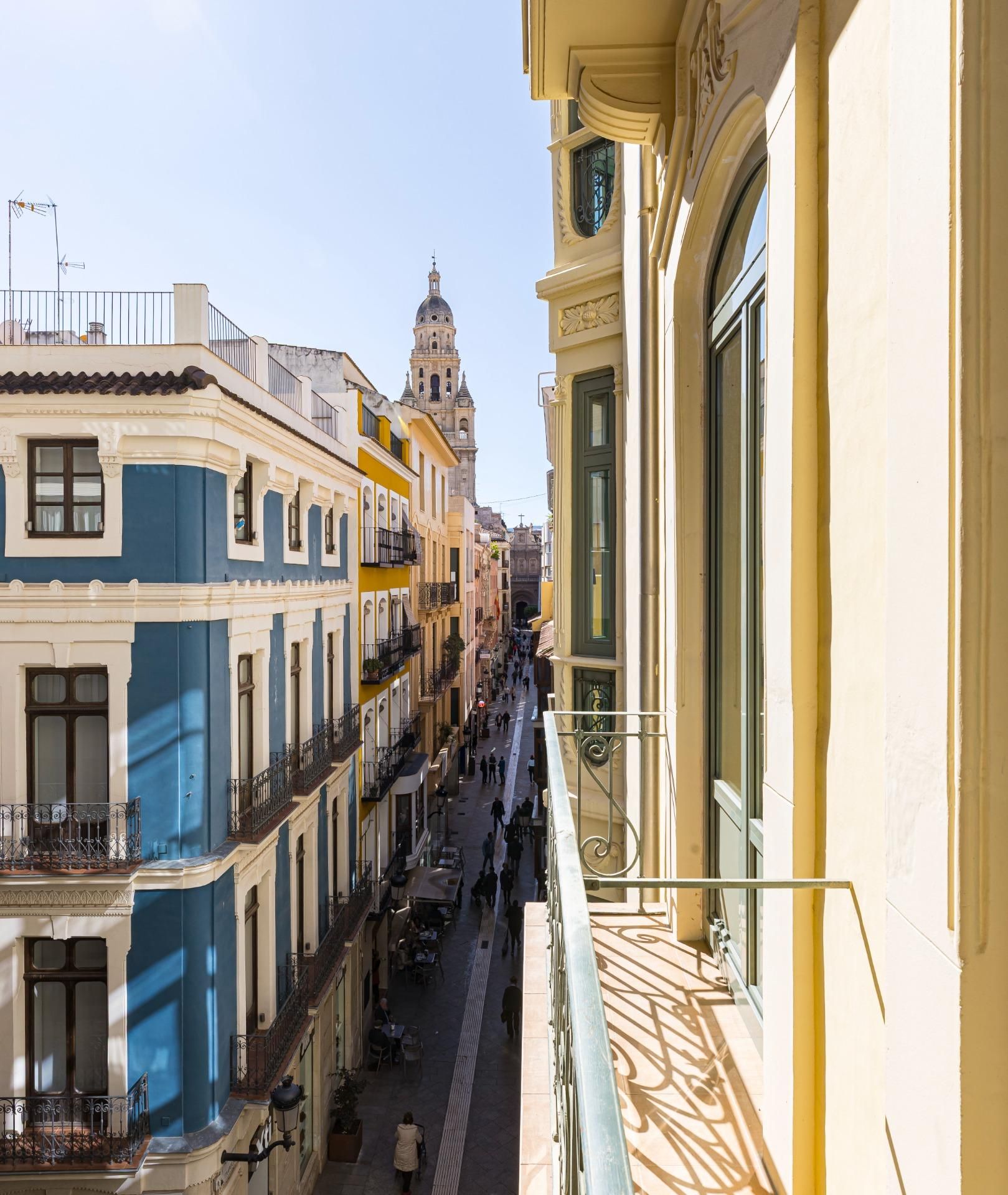 Vista exterior de Piso en venta en  Murcia Capital con Aire acondicionado, Calefacción y Balcón