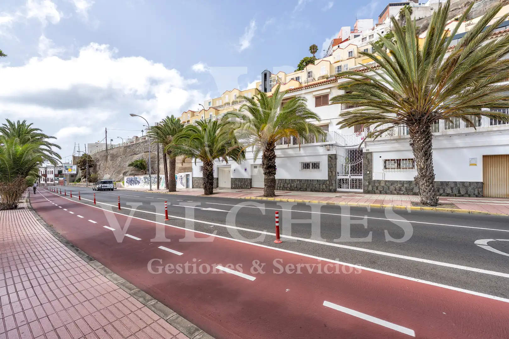 Vista exterior de Dúplex en venta en Las Palmas de Gran Canaria con Jardín privado, Parquet y Terraza