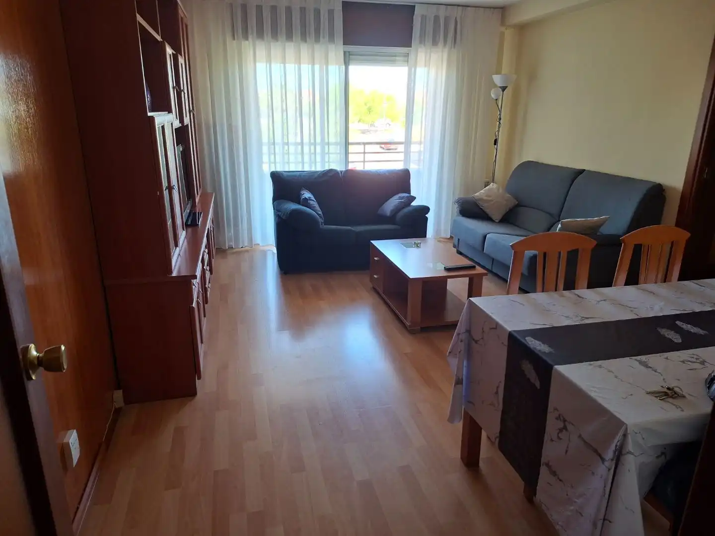 Sala de estar de Piso de alquiler en Móstoles con Calefacción, Parquet y Terraza