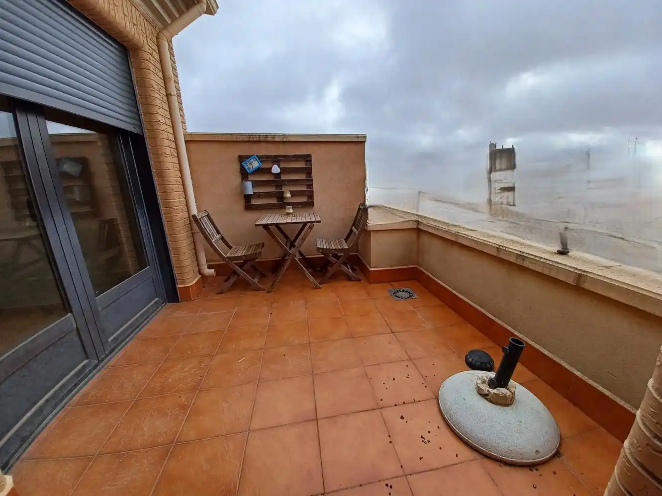 Terrace of Flat for sale in La Roda  with Heating, Terrace and Storage room