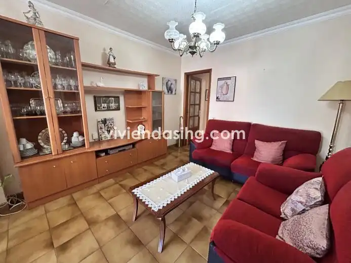 Sala de estar de Piso en venta en Los Realejos con Amueblado y Balcón