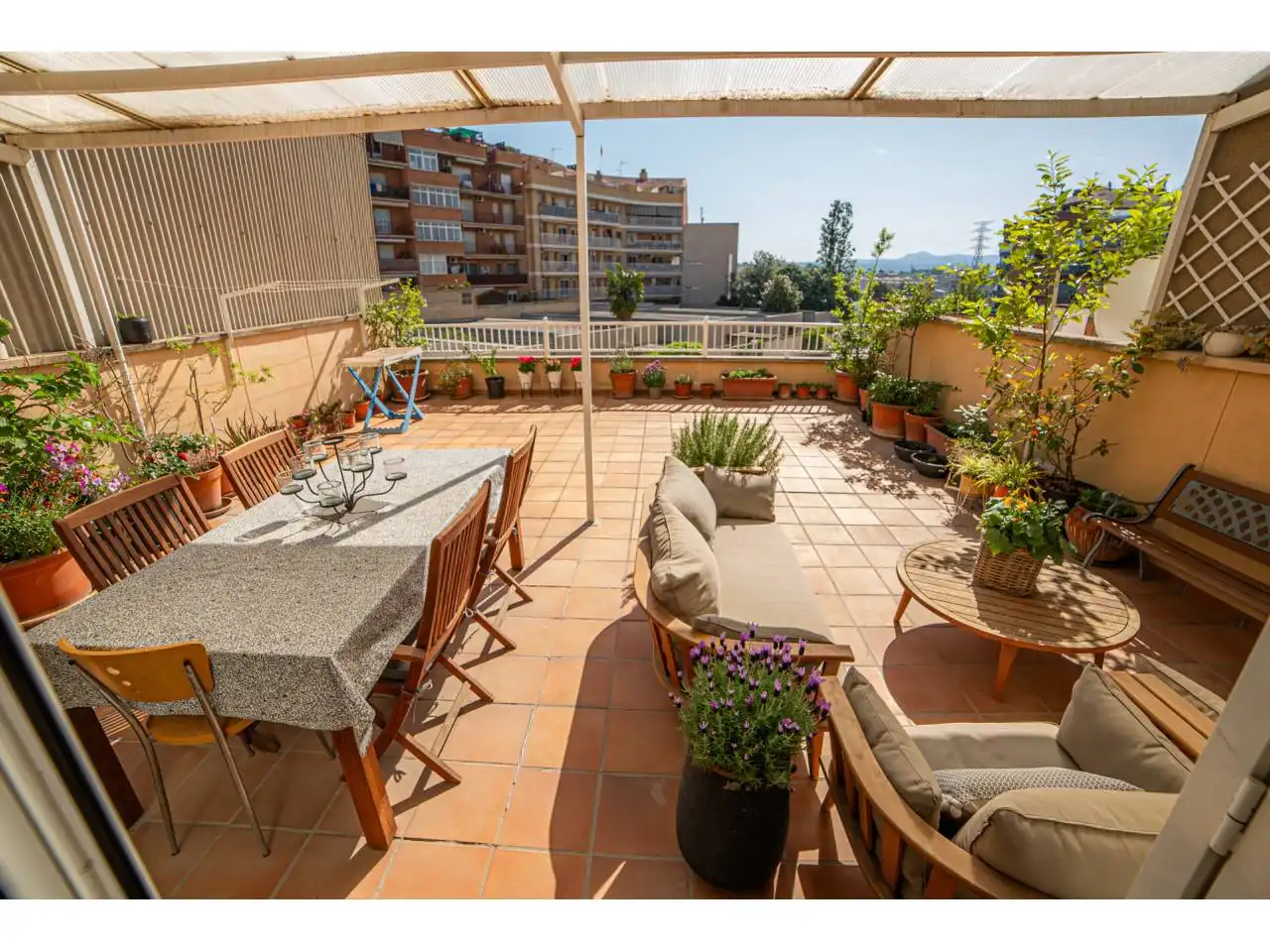Terraza de Piso en venta en Manresa con Calefacción, Jardín privado y Terraza
