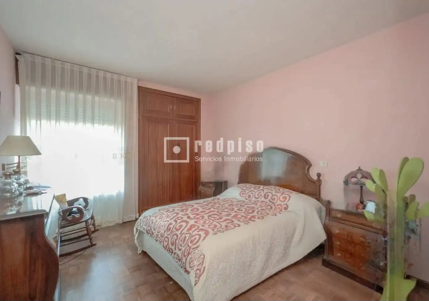 Bedroom of Flat for sale in Tres Cantos  with Heating, Private garden and Parquet flooring