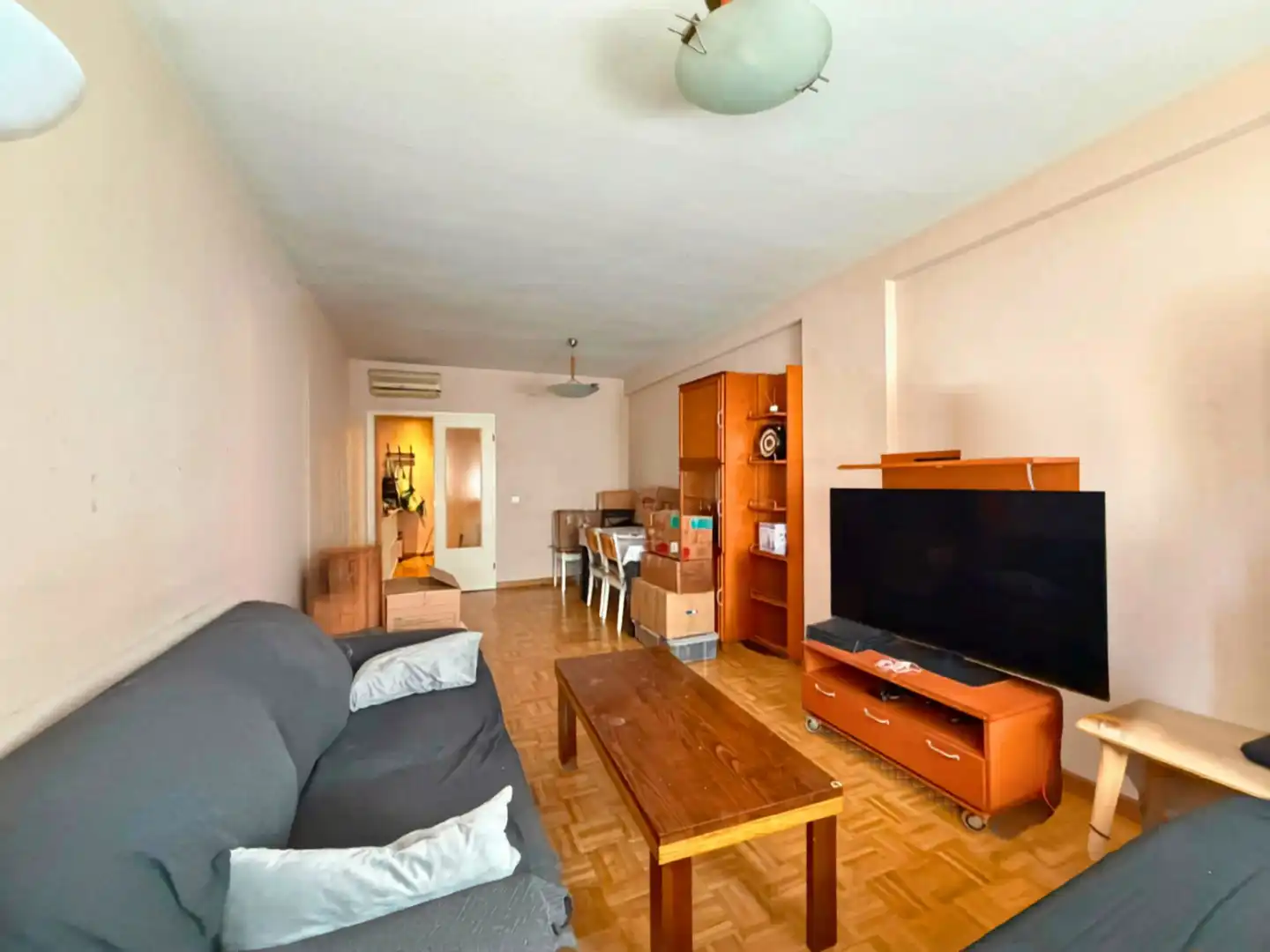 Sala de estar de Piso en venta en Madrid con Aire acondicionado, Calefacción y Parquet