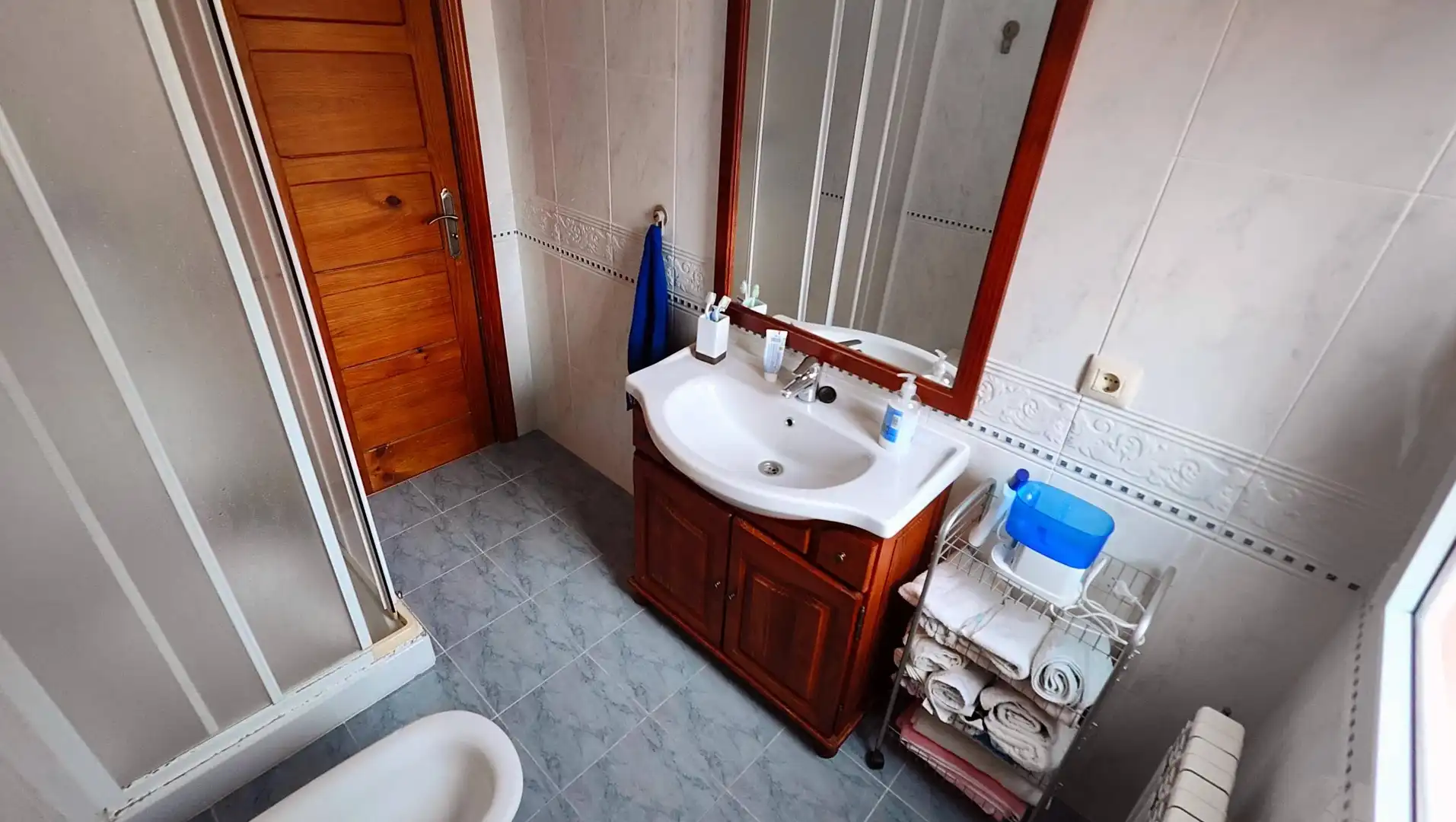 Baño de Casa o chalet en venta en Oroso con Calefacción, Jardín privado y Amueblado