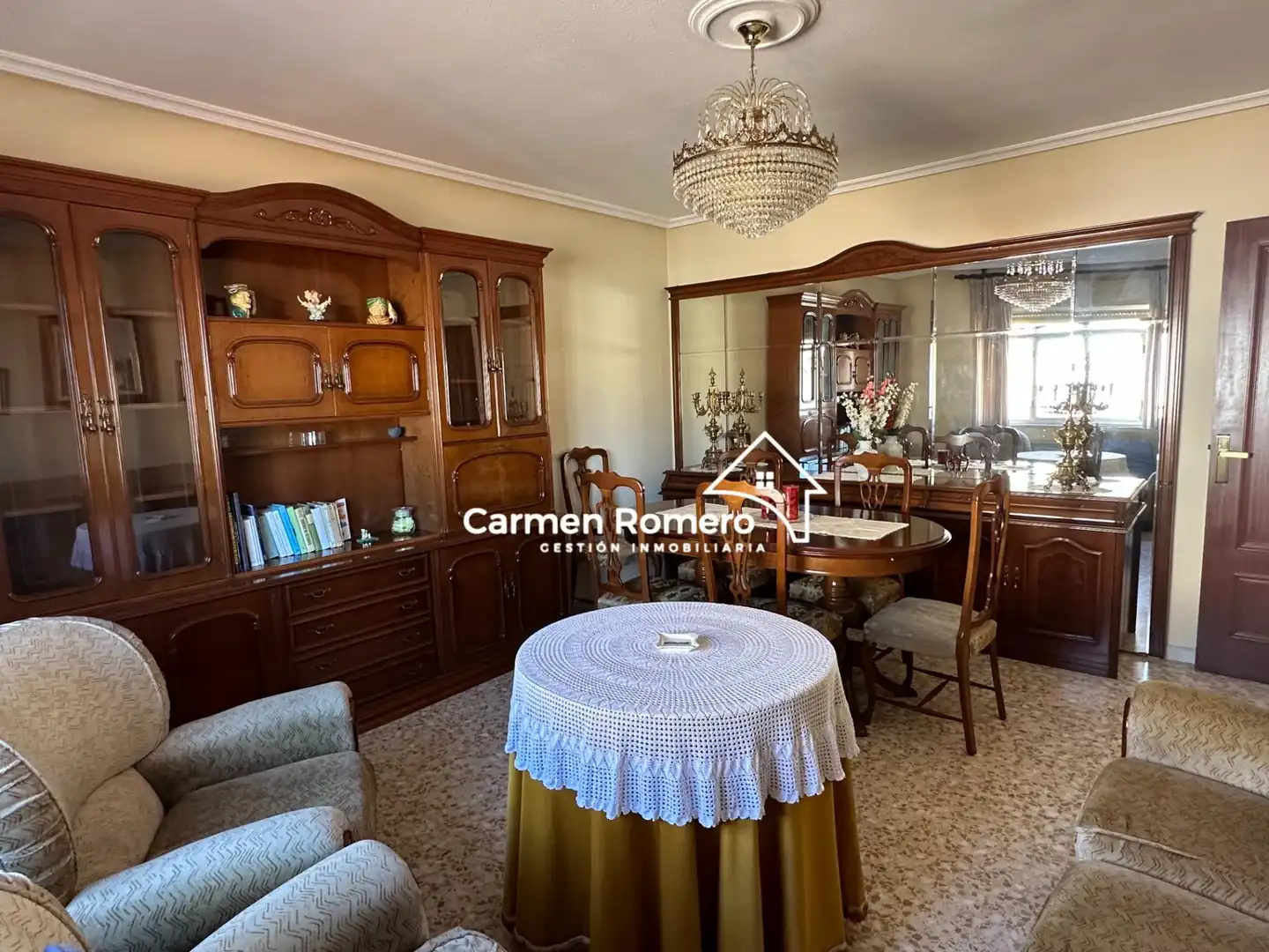 Comedor de Casa o chalet en venta en Encinas de Abajo con Calefacción, Terraza y Amueblado